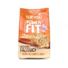 Crackers Proteici Bio con Semi di Chia e Lino "Powerfit" YukyBio