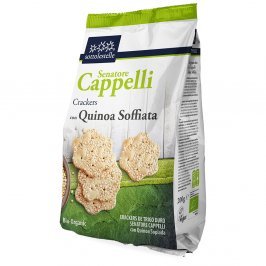 Cracker con Quinoa Soffiata Bio Sottolestelle